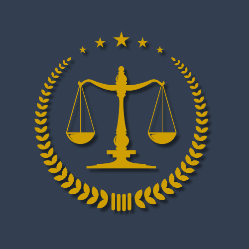 Gold scale of justice symbol for trusted legal services in Oman